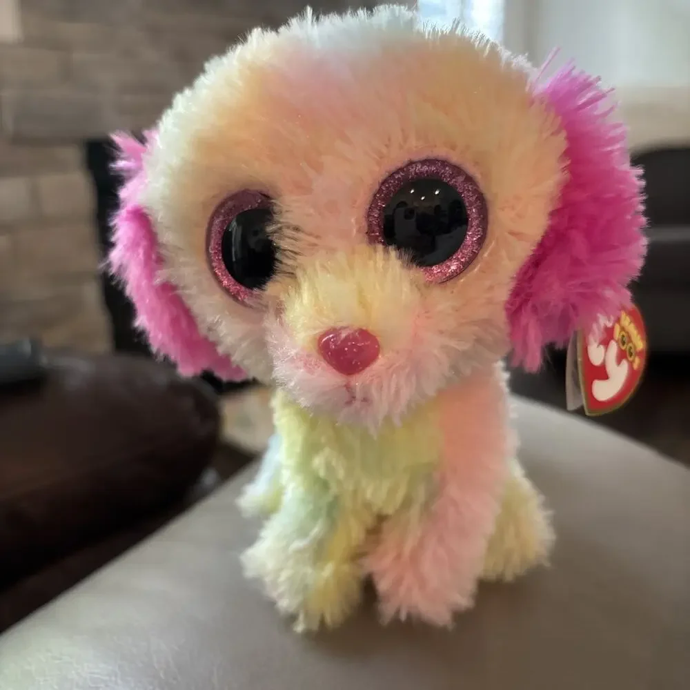 New Ty Beanie Boos - LOVESY the Dog (Justice Excl.) 6